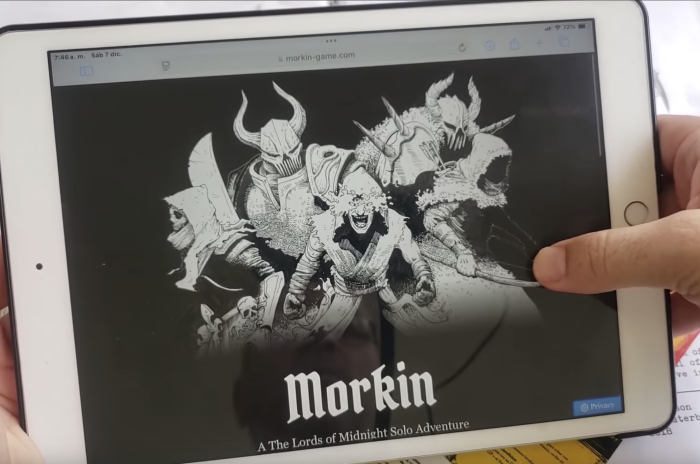 Barbarian Thumb speaks about Morkin upcoming game on his YouTube channel (Spanish)