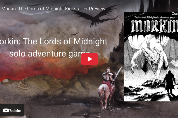 Gwydion previews Morkin on his YouTube channel, RPG Frequencies